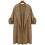 Slim Women Windbreaker 2020 Autumn Winter Casual Solid Women Coat Fashion Long Female Coats Large Size 5XL