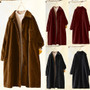 Winter Women Jacket Casual Solid Color Button Loose Large Size Corduroy Jackets Ladies Button Long Sleeve Vintage Coats