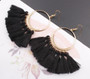 Hoop Tassel Earrings