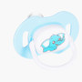 Baby Pacifier, Round and Flat, Food Grade Silicone Nipple