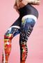 Printed Skinny Fitness Leggings