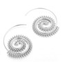 Big Swirl Hoop Earrings