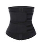 Premium Waist Trainer - Double Compression Straps with Supportive Zipper