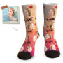 "Hot Girl" Face Socks - Best Personalized Gifts For Girlfriend