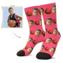 Custom Sport Basketball Face Socks - Best Gift For Basketball Lovers