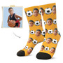 Custom Sport Basketball Face Socks - Best Gift For Basketball Lovers