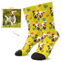 Custom Dog Face Socks Hermes - Best Gifts For Dog Lovers