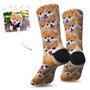 Dog Face Mash Socks  - Custom Dog Socks- Put Your Dog's Face On Socks