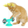 Interactive Cats Toys With Catnip Feather Windmill