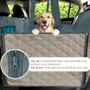 Dog Car Seat Cover, 100% Waterproof with Pockets