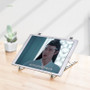 Foldable tablet computer stand