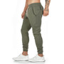 Men's Cotton Sweatpants Fitness Training Suit Multi-pocket Jogger Pants