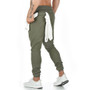 Men's Cotton Sweatpants Fitness Training Suit Multi-pocket Jogger Pants