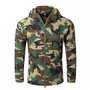 Men's Military Multicam Camouflage Fleece Army Tactical Clothing Male Windbreakers Jacket