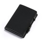 Men Single Box Card Holder PU Leather Card Wallet New RFID Blocking Aluminum Smart Multifunction Wallet Card Case