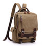 Retro Messenger Bag Canvas Shoulder Backpack Travel Rucksack Sling Bag