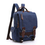 Retro Messenger Bag Canvas Shoulder Backpack Travel Rucksack Sling Bag