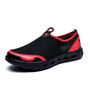 Unisex Couple Fashion Summer Sneakers Light Breathable Casual Flat Shoes