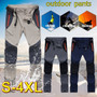 Men's Tactical Waterproof Quick Dry Trousers Outdoor Sports Trekking Hiking Camping Cargo Pants