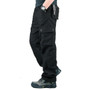 Men's 6 Pockets Military Tactical Cargo Pants Outwear Casual Long Trousers