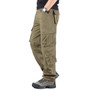 Men's 8 Pockets Military Tactical Cargo Pants Outwear Casual Long Trousers