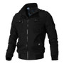 Men's Autumn Winter Cotton Windbreaker Military Cargo Pilot Flight Bomber Jacket