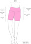 Women High Waist Workout Yoga Gym Camo Shorts with Side Pockets