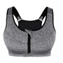 Hot Women Zipper Push Up Sports Bras Vest Underwear Shockproof Breathable Sport Tops