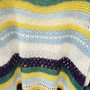 Women Round Neck Hollow Long Sleeve Leisure Knit Sweater