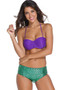 Women's Little Mermaid Ariel Costume Bikini