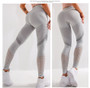 Women High Waist Fitness Leggings Feamle Workout Mesh Breathable Clothing Training Leggins Mujer