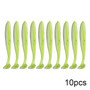 QXO 10pcs/Lot Soft Lures Silicone Bait 7cm 2g Swimbait Wobblers Artificial Tackle