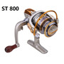 5.1:1 8 Ball Bearings Metal Spinning Fishing Reels Ultra-thin Foldable Hand exchangable