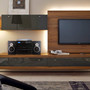 Trexonic Shelf Stereo System With CD, Turntable, Dual Cassette Player, Bluetooth & Radio