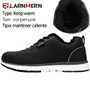 Men Steel Toe Safety Shoes For Men Lightweight Breathable Work Shoes