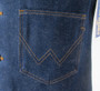 Mens Vintage 70s Wrangler Blue Denim Vest M