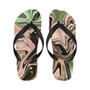 Coffee Bean Shilo Flip Flops for Men/Women (Model 040)