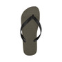 Deep Bronze Taupe Flip Flops for Men/Women (Model 040)