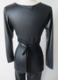 Vintage 70's Fredericks of Hollywood Liquid Satin Studded Jumpsuit Catsuit