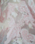 Vintage Sheer Paris Pink 90's Floral Blouse Overshirt Top Shirt One Size