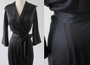 Vintage 60's Black Bombshell Jumpsuit Catsuit M