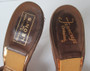 Vintage 60's Cocoa Suede Springolator Heels Shoes 8 / 8.5 M