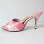 • Vintage 50's 60's Two Tone Pearl Pink Springolator Heels Shoes 7.5 W / 8