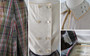 • Vintage 50's Plaid Full Swing Skirt Matching Blouse Top Sweater Girl Set S