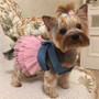 Summer Dress for Dog Pets Dog Clothes Chihuahua Wedding Dress Skirt Puppy Clothing Spring Dresses for Dogs Jean Pet Clothes XS-L