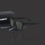 Mens Womens Unisex 54mm Square Wrap Color Tint Mirror Lenses UV400 Polarized Sunglasses