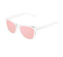 Mens Womens Unisex 54mm Square Wrap Color Tint Mirror Lenses UV400 Polarized Sunglasses