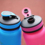 UZSPACE Water Bottle 22oz/650ml 34oz/1L Capacity PBA-Free Plastic