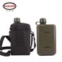 PBA-free Plastic Military Canteen 2L Capacity Choice of Skin for Maneuvers Camping Hiking Climbing