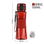 UZSPACE Shaker Sports Water Bottles Creative Drink Camping Tour My Bottle for Water 350/500ml Plastic Tritan Drinkware BPA Free